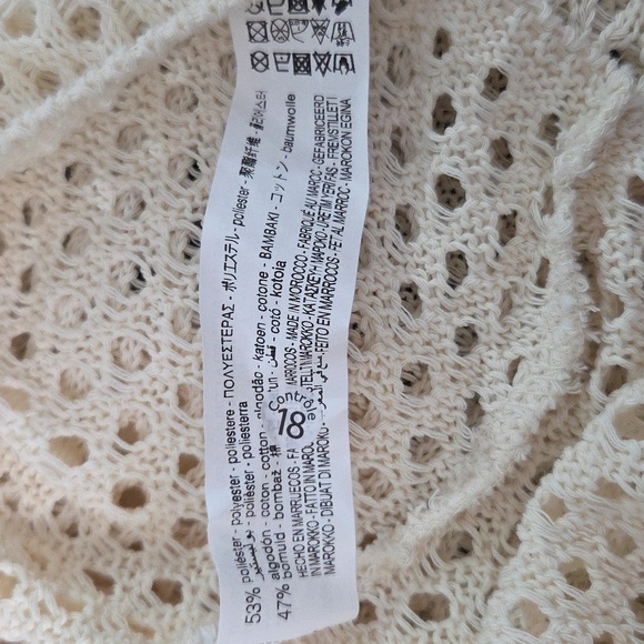 ZARA, Elegant Cream Knit Sweater🌸 - Picture 9 of 9